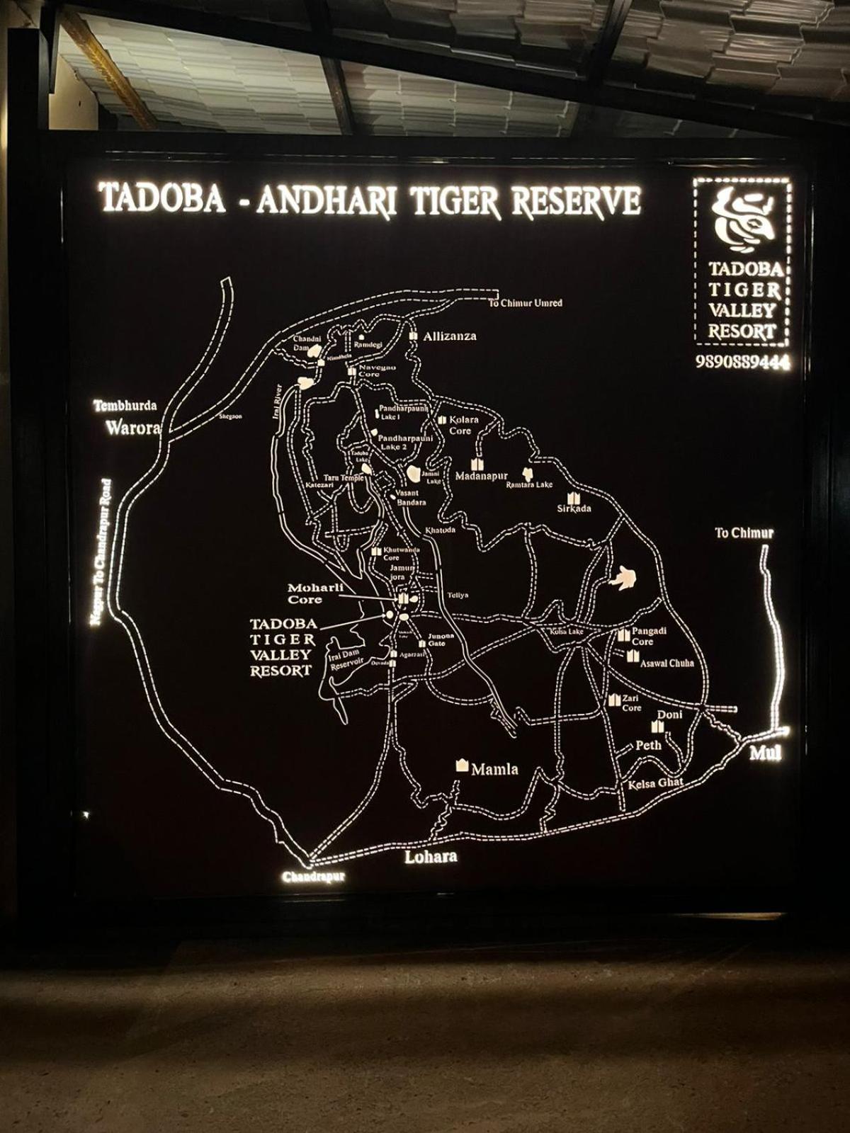 Tadoba Tiger Valley Resort Tadoba Mohurli Exteriör bild